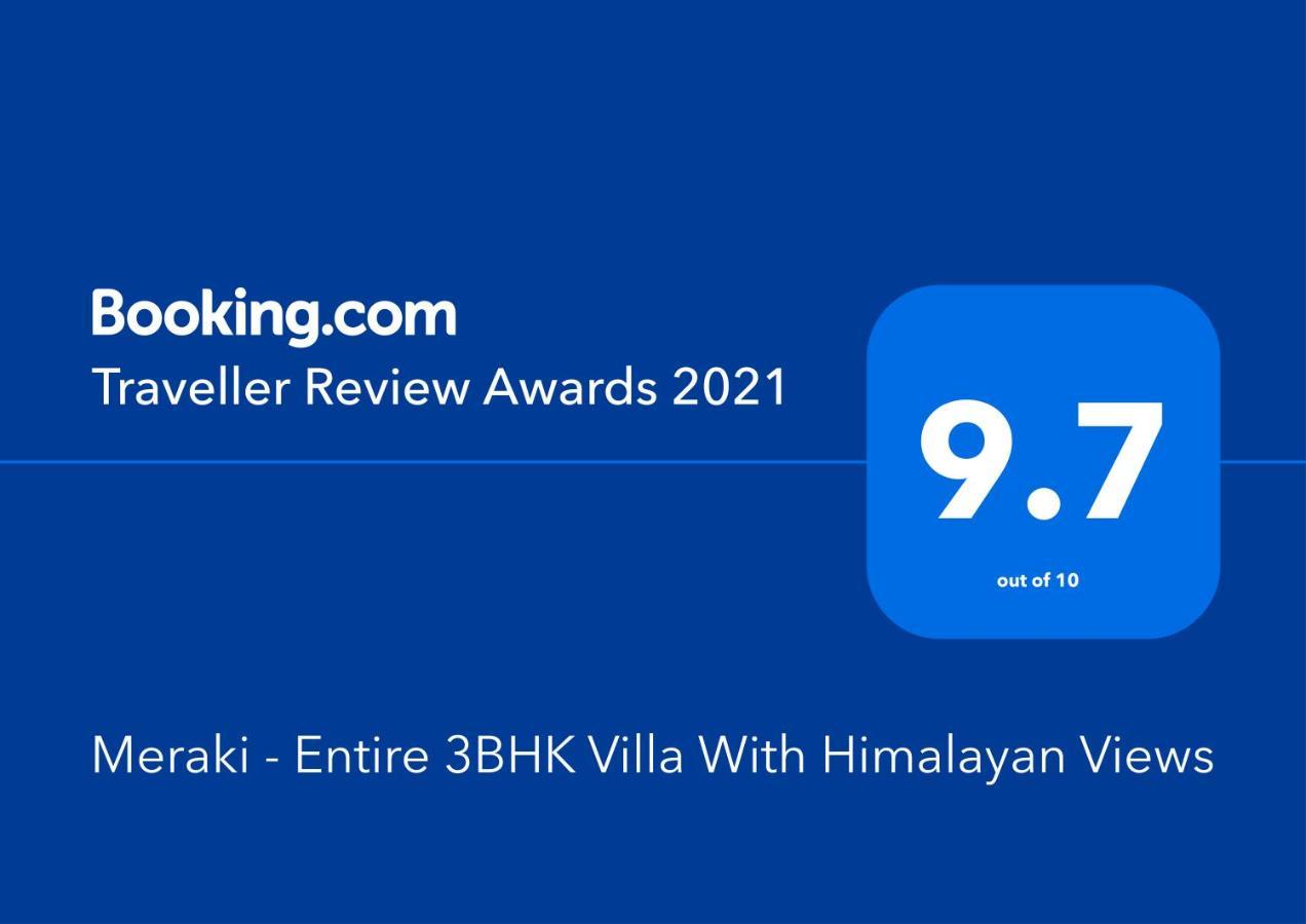 Meraki - Entire 3Bhk Villa With Himalayan Views 라닉헷 외부 사진